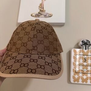 Fashion Brown Patterned Baseball Cap